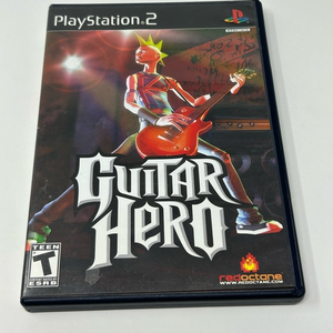 GUITAR HERO -‎ PLAYSTATION 2 With Memory Card